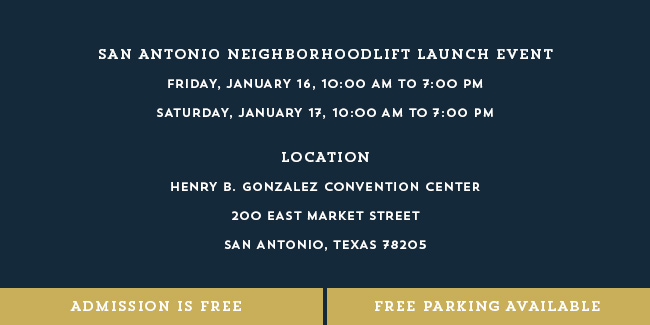 San Antonio NeighborhoodLIFT Launch with Alamo Community Group